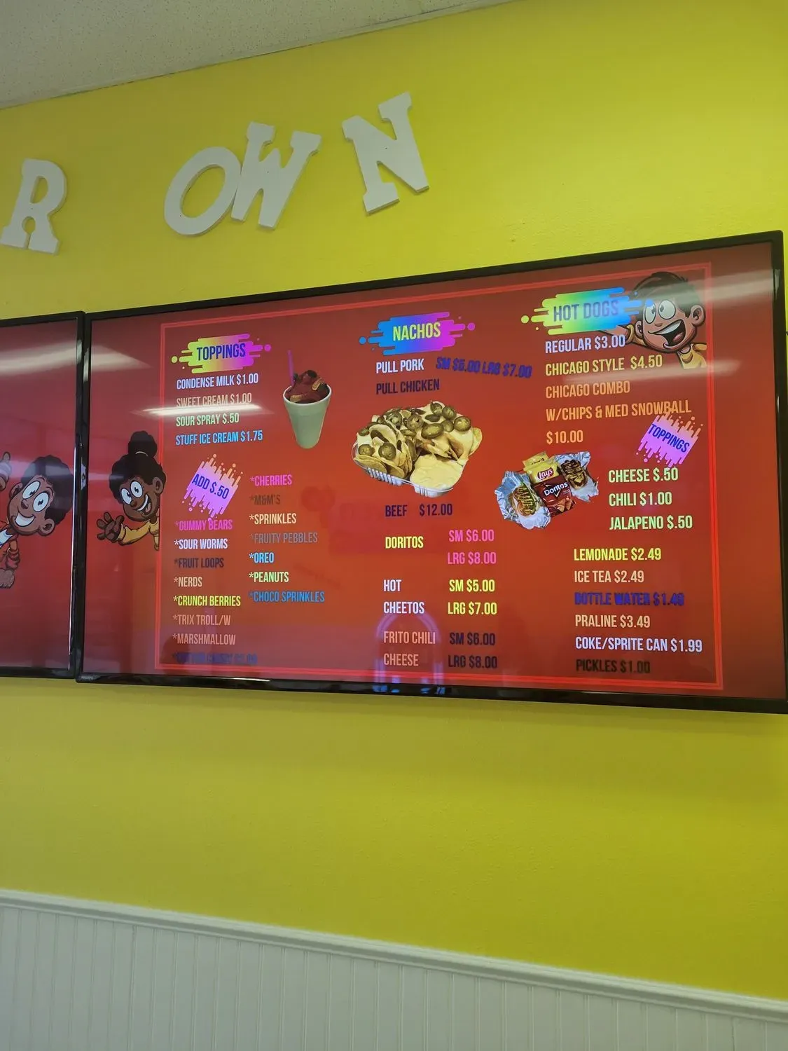 Menu 3