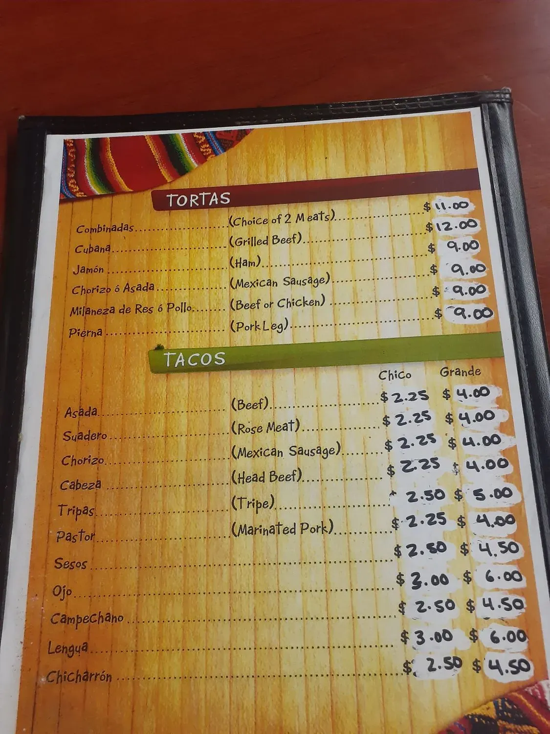 Menu 6