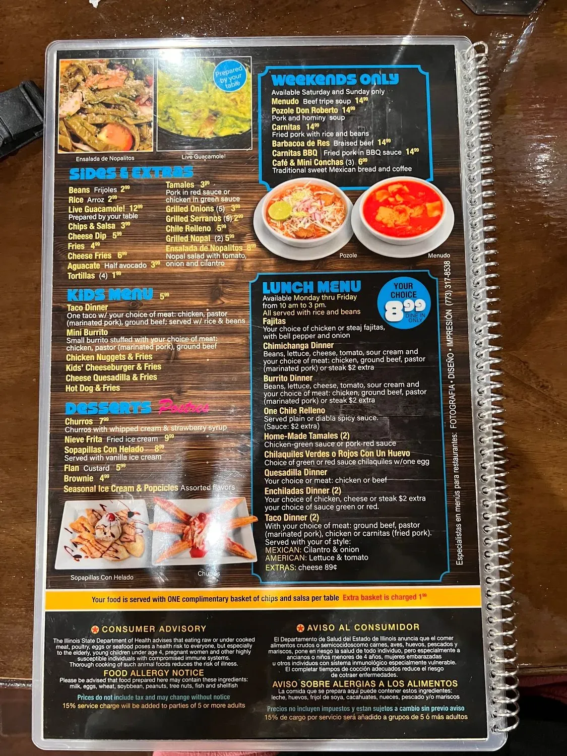 Menu 3