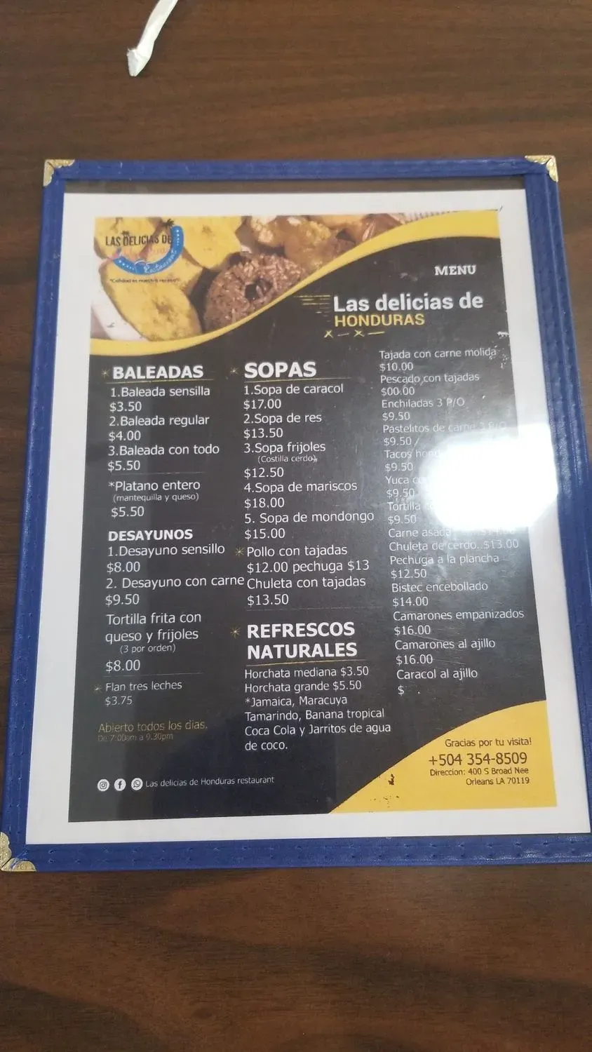 Menu 6