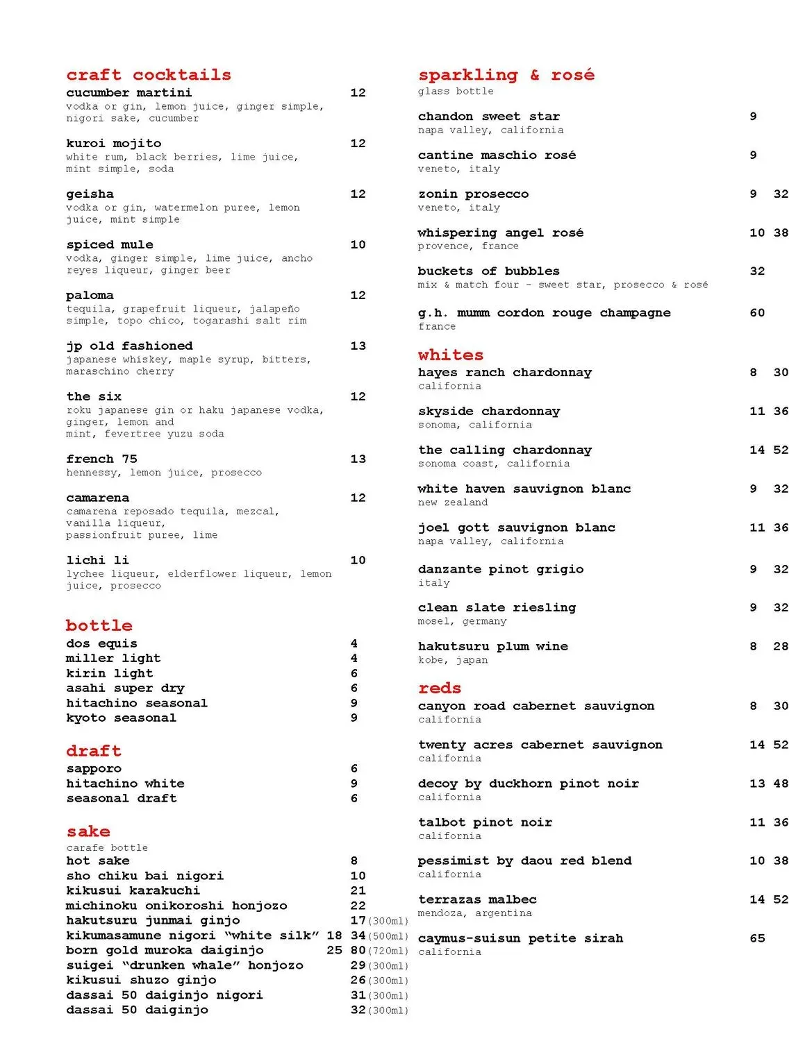 Menu 3