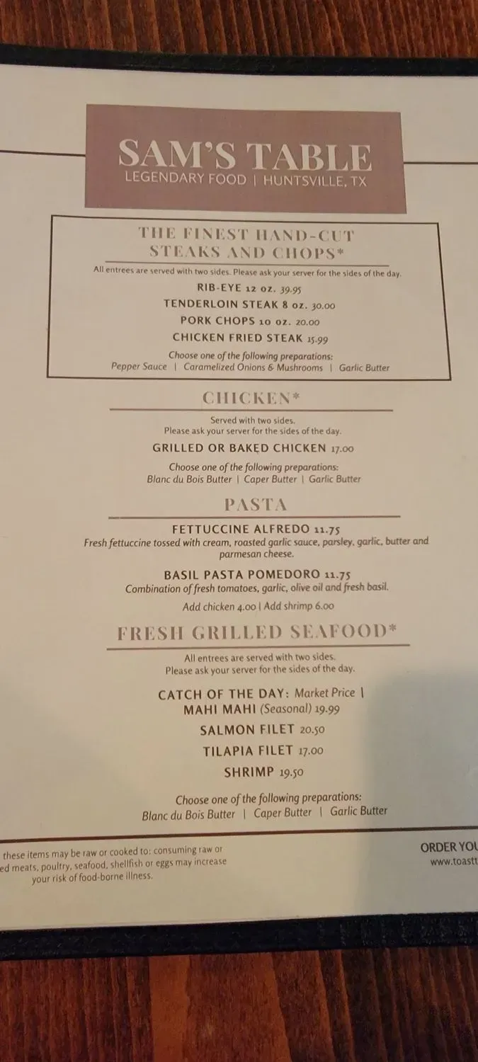 Menu 6