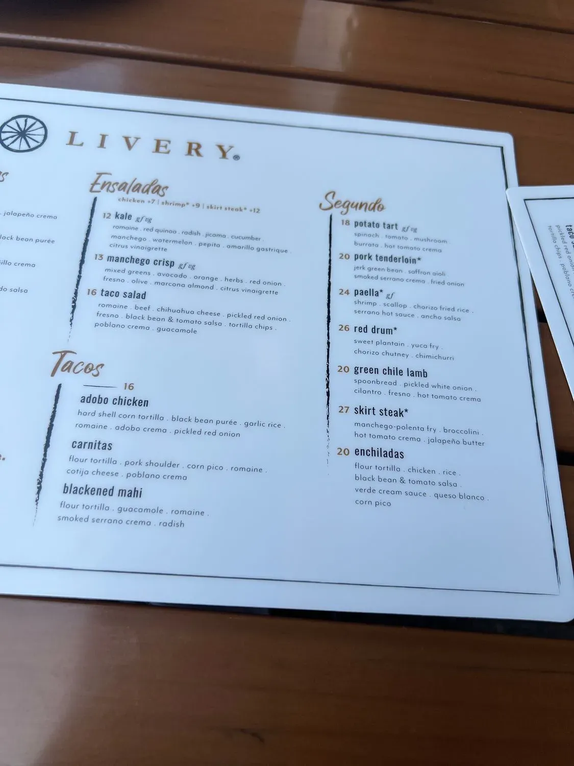 Menu 6