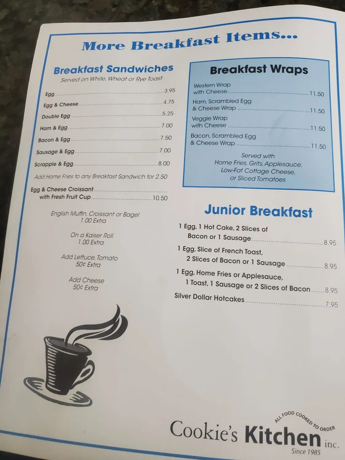 Menu 4