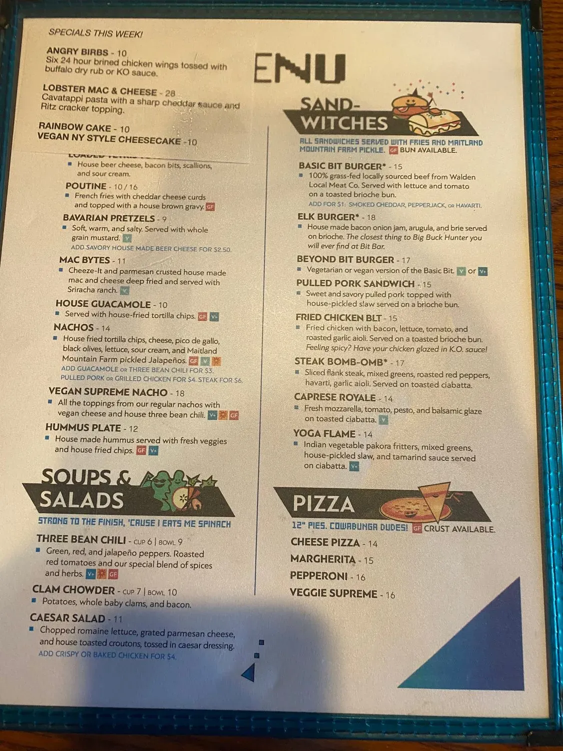 Menu 6