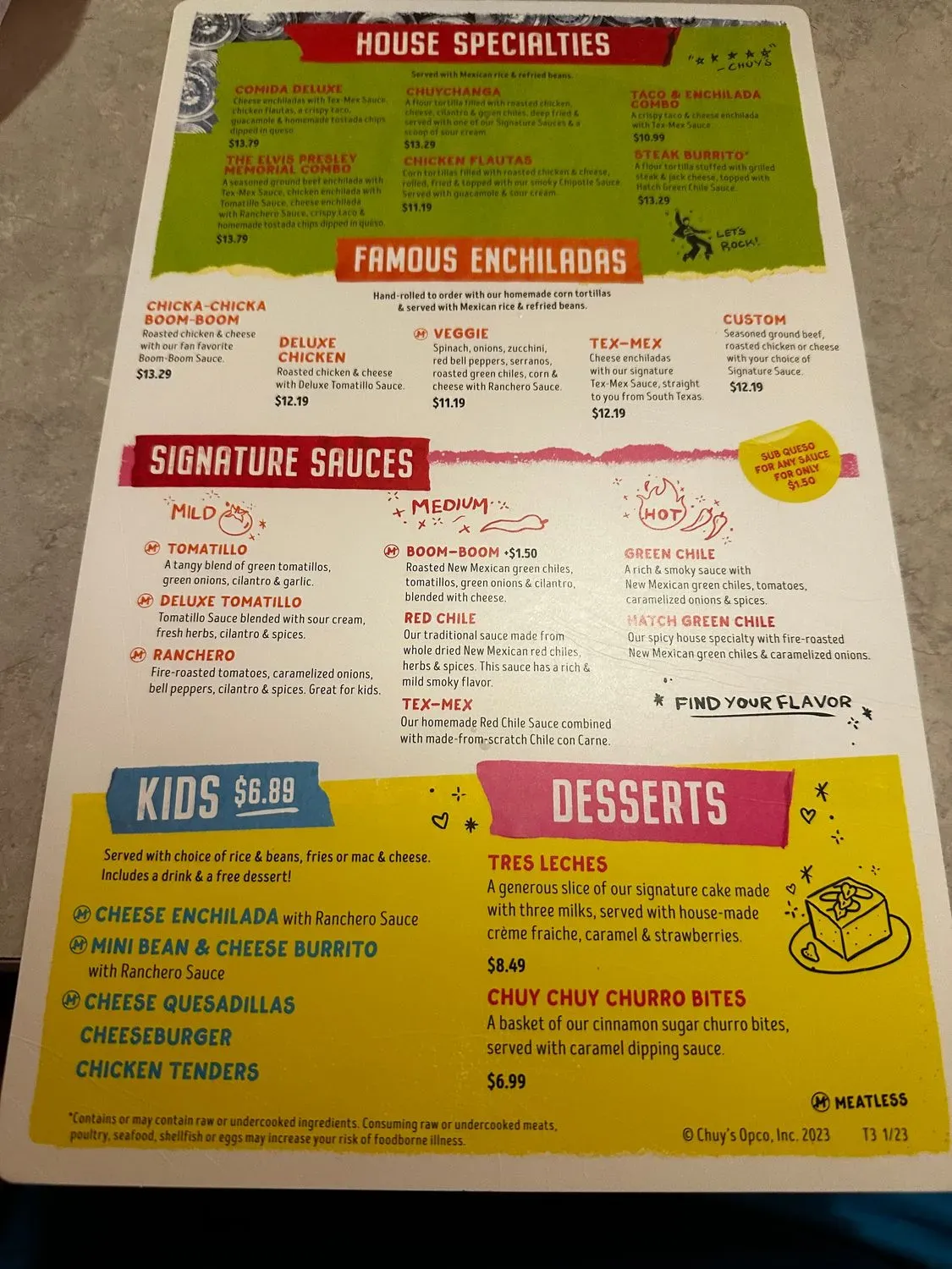 Menu 3