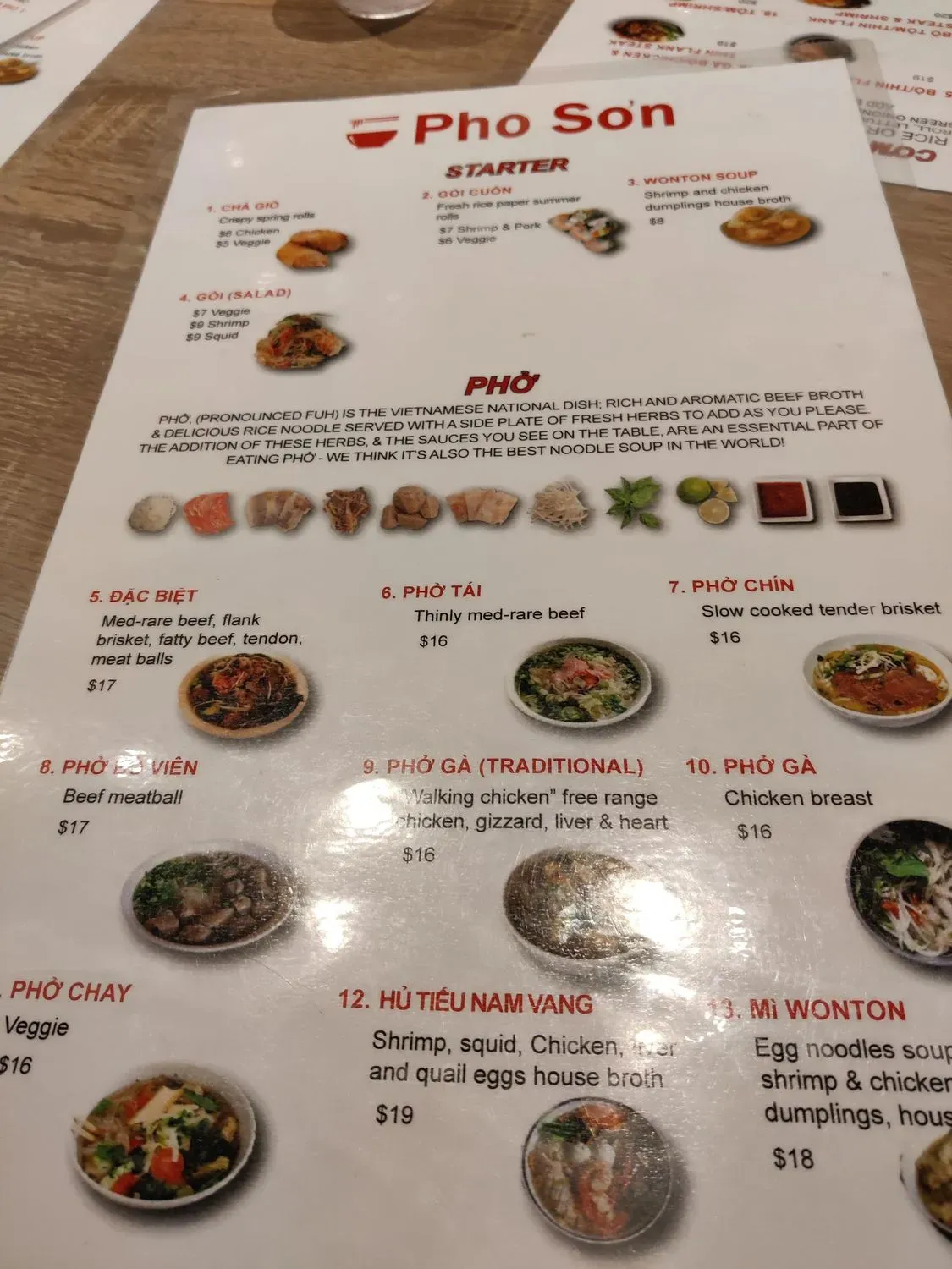 Menu 6