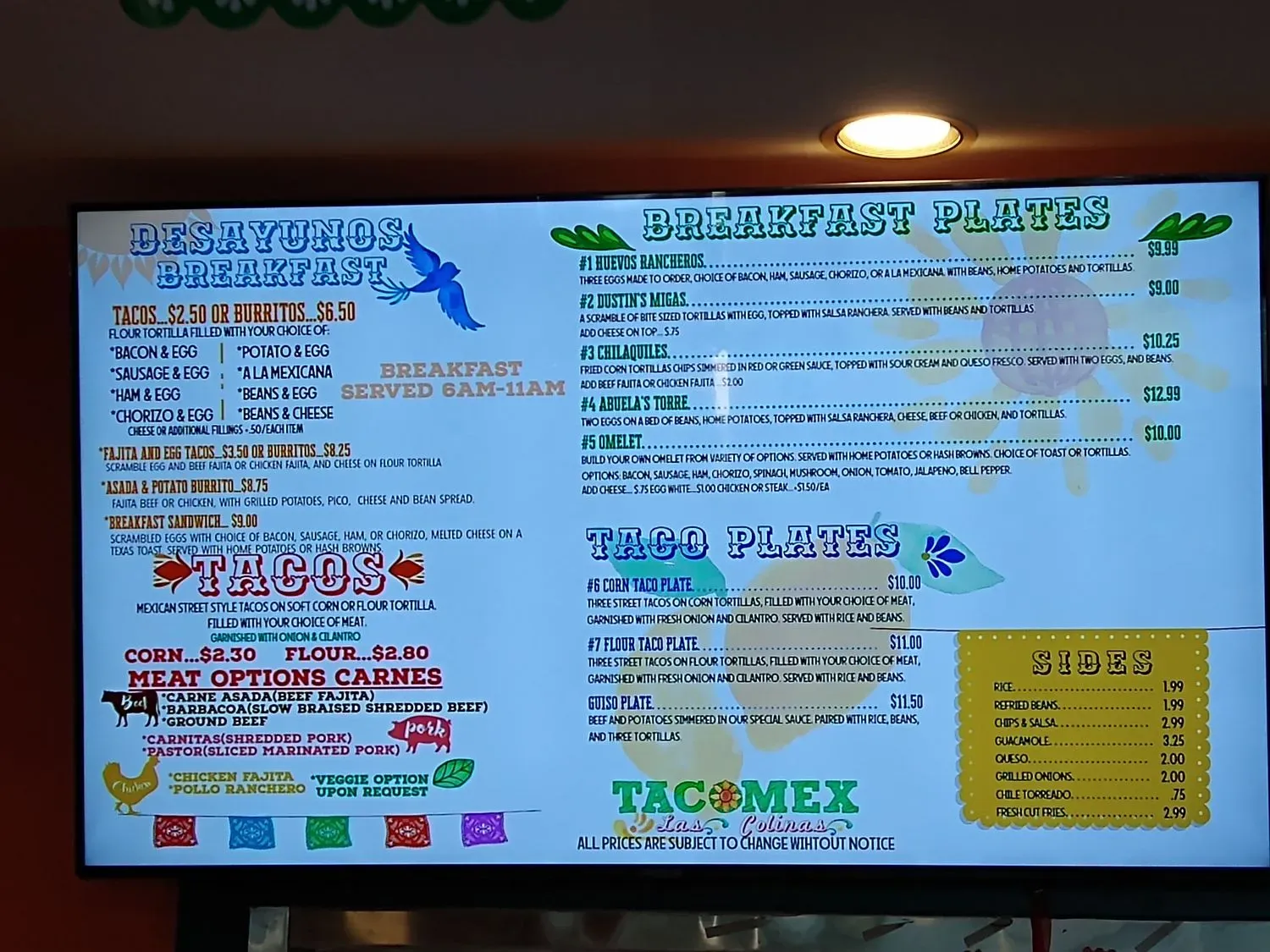 Menu 3