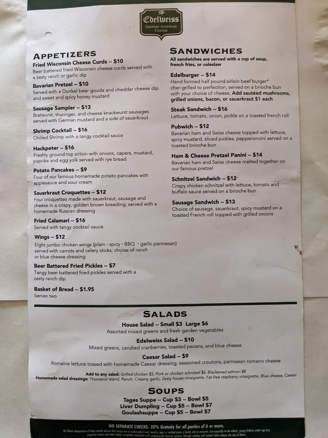 Menu 6