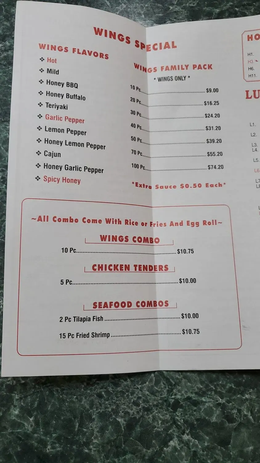 Menu 3