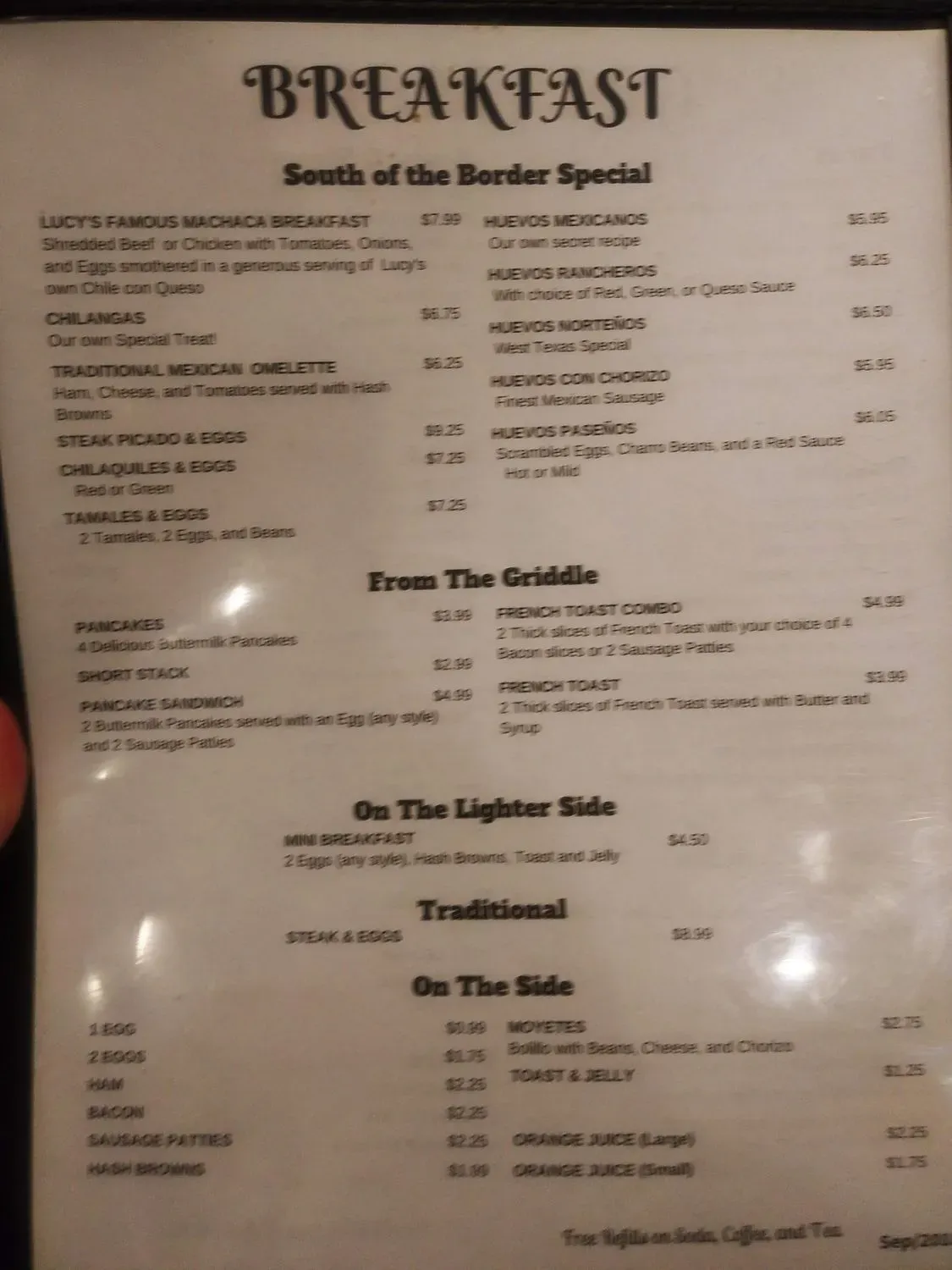 Menu 6