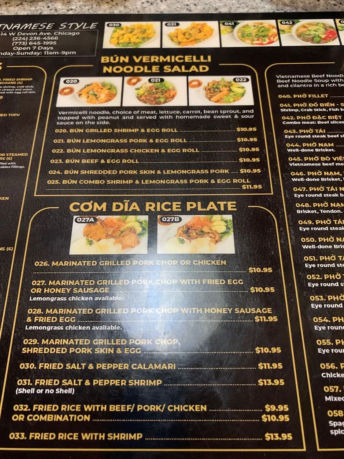 Menu 6