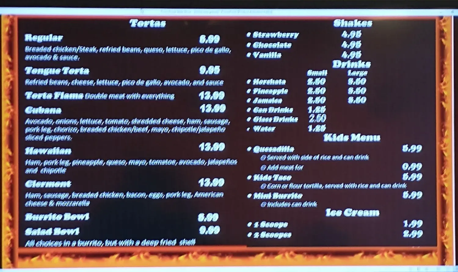 Menu 6