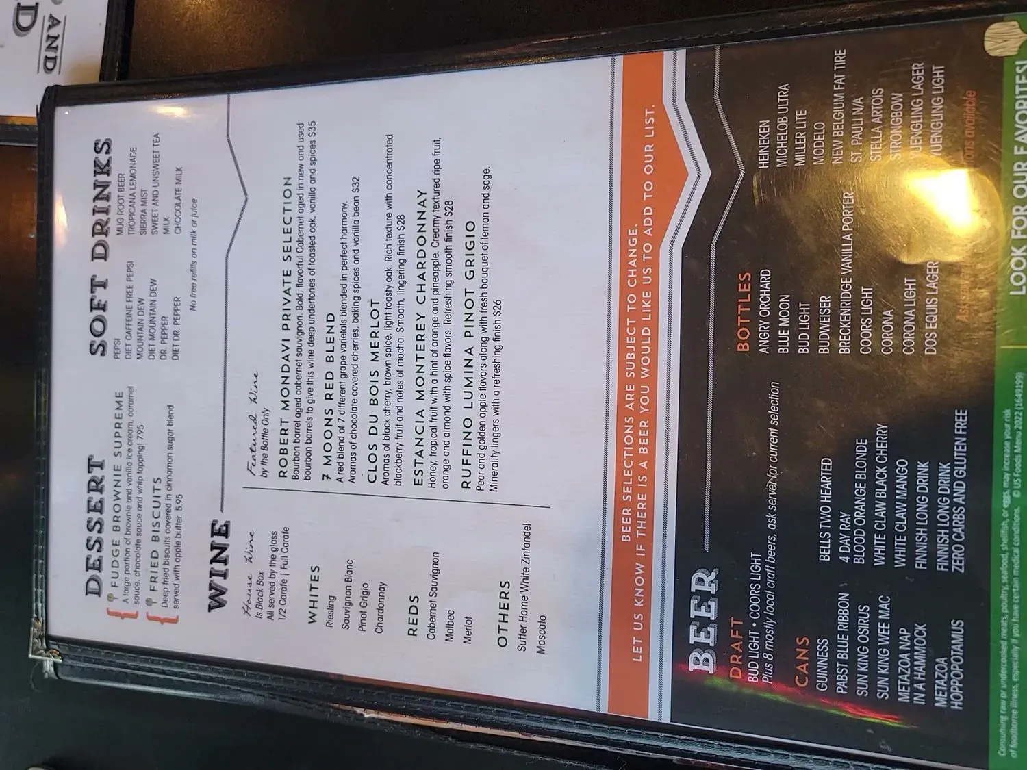 Menu 4