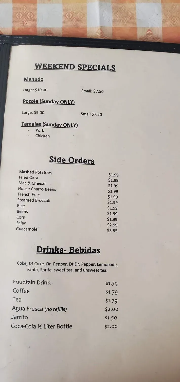 Menu 3