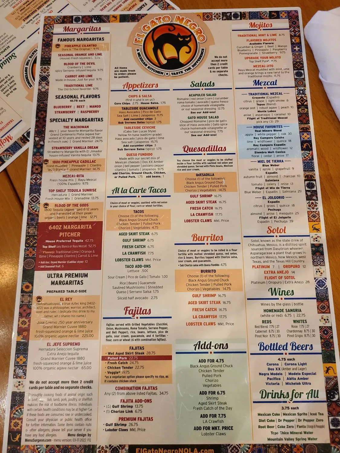 Menu 6