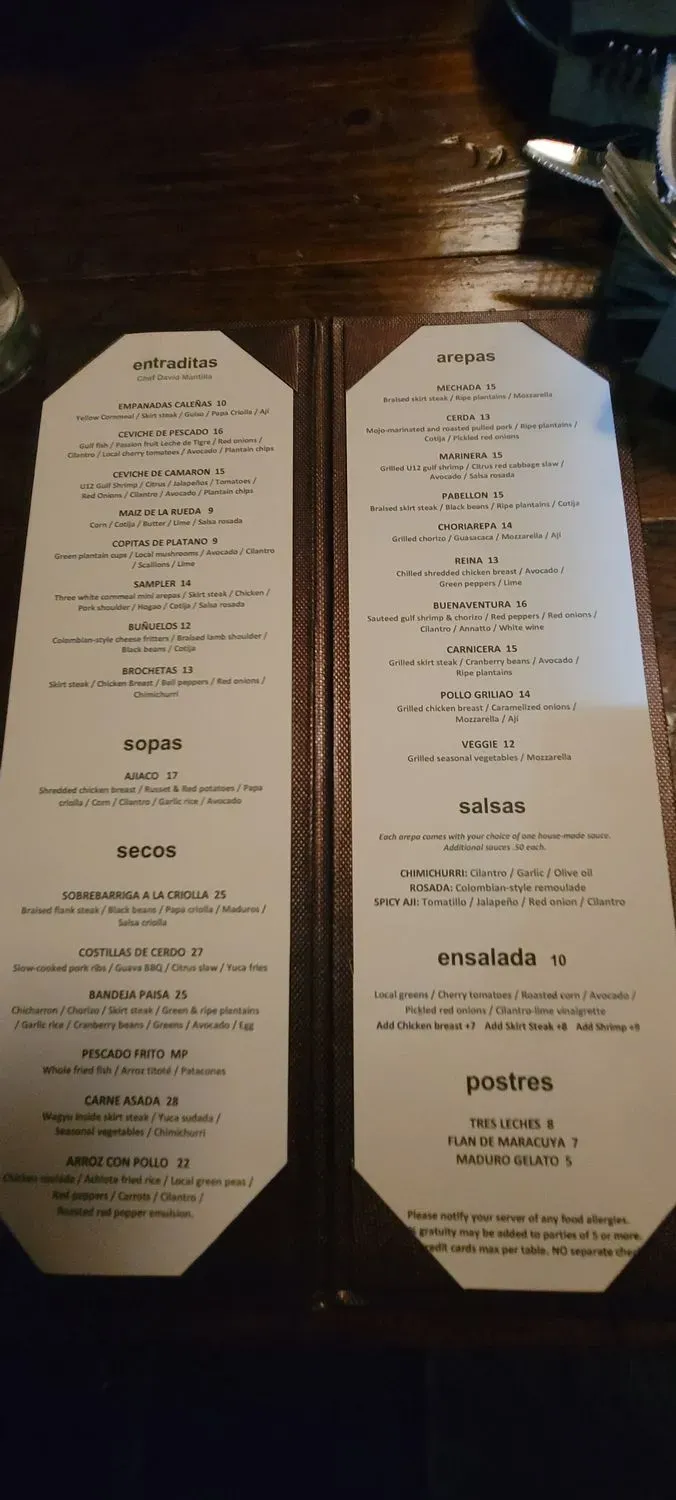 Menu 4