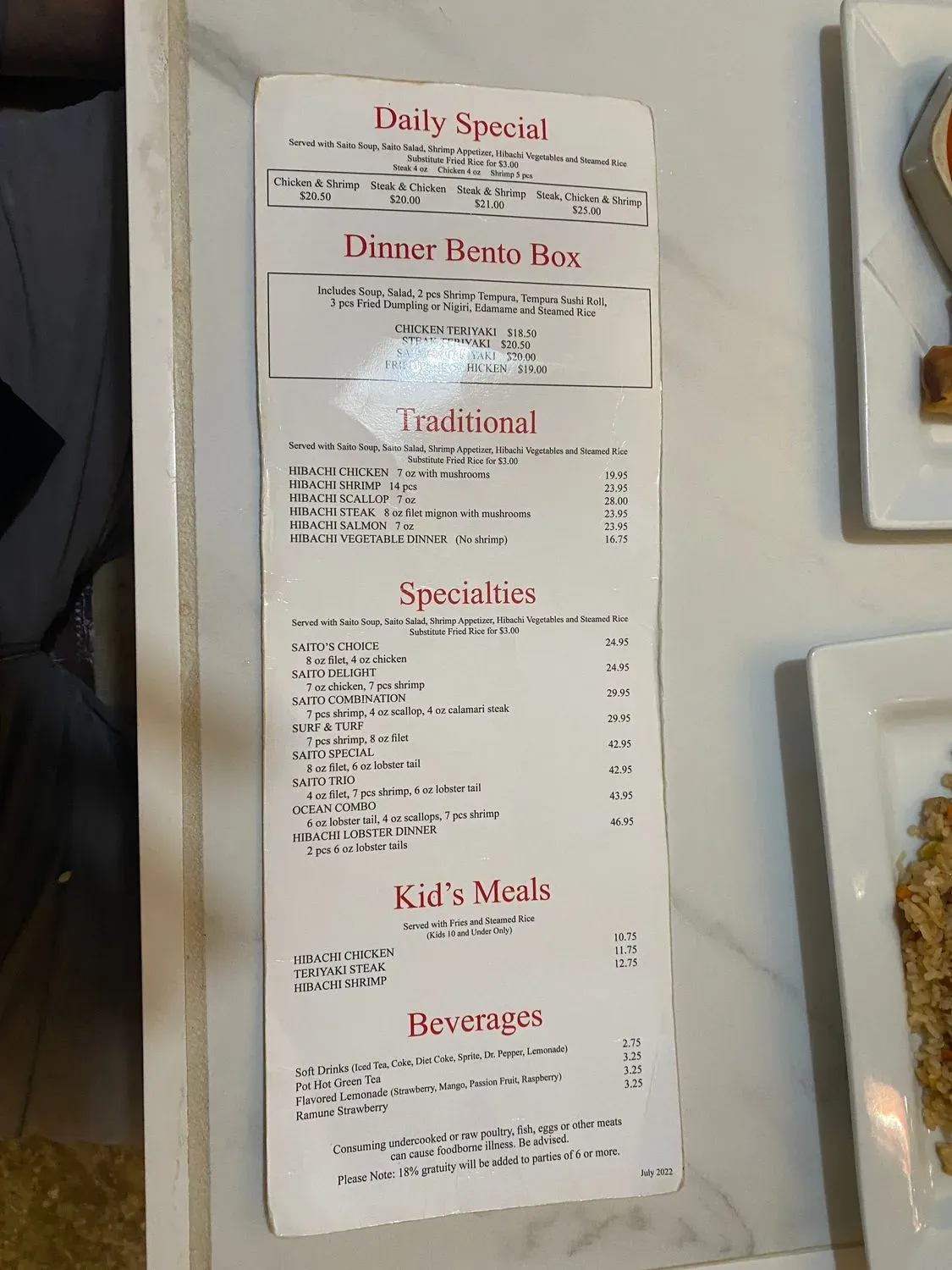 Menu 4