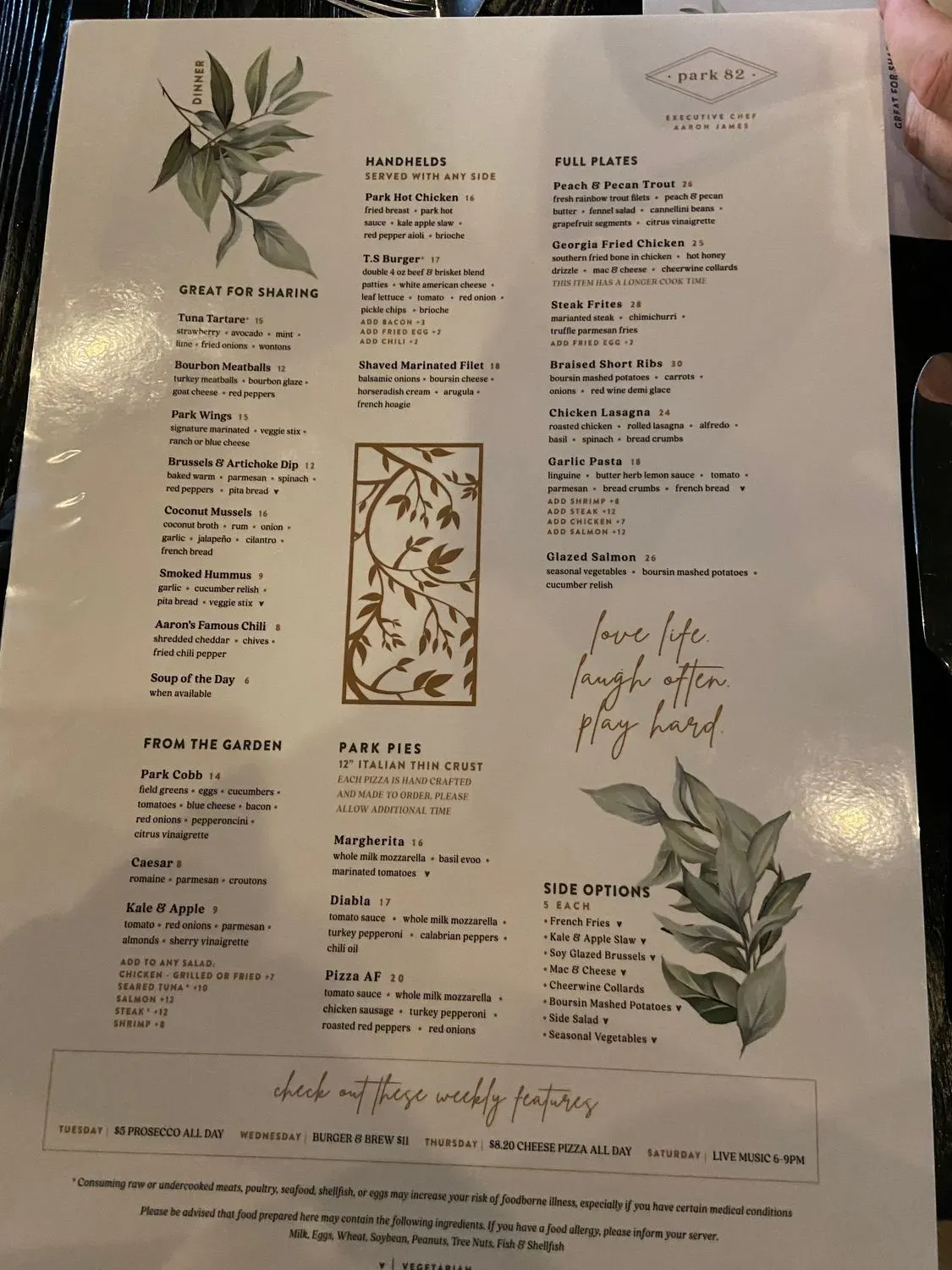 Menu 6