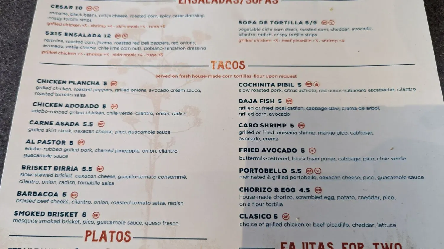 Menu 6