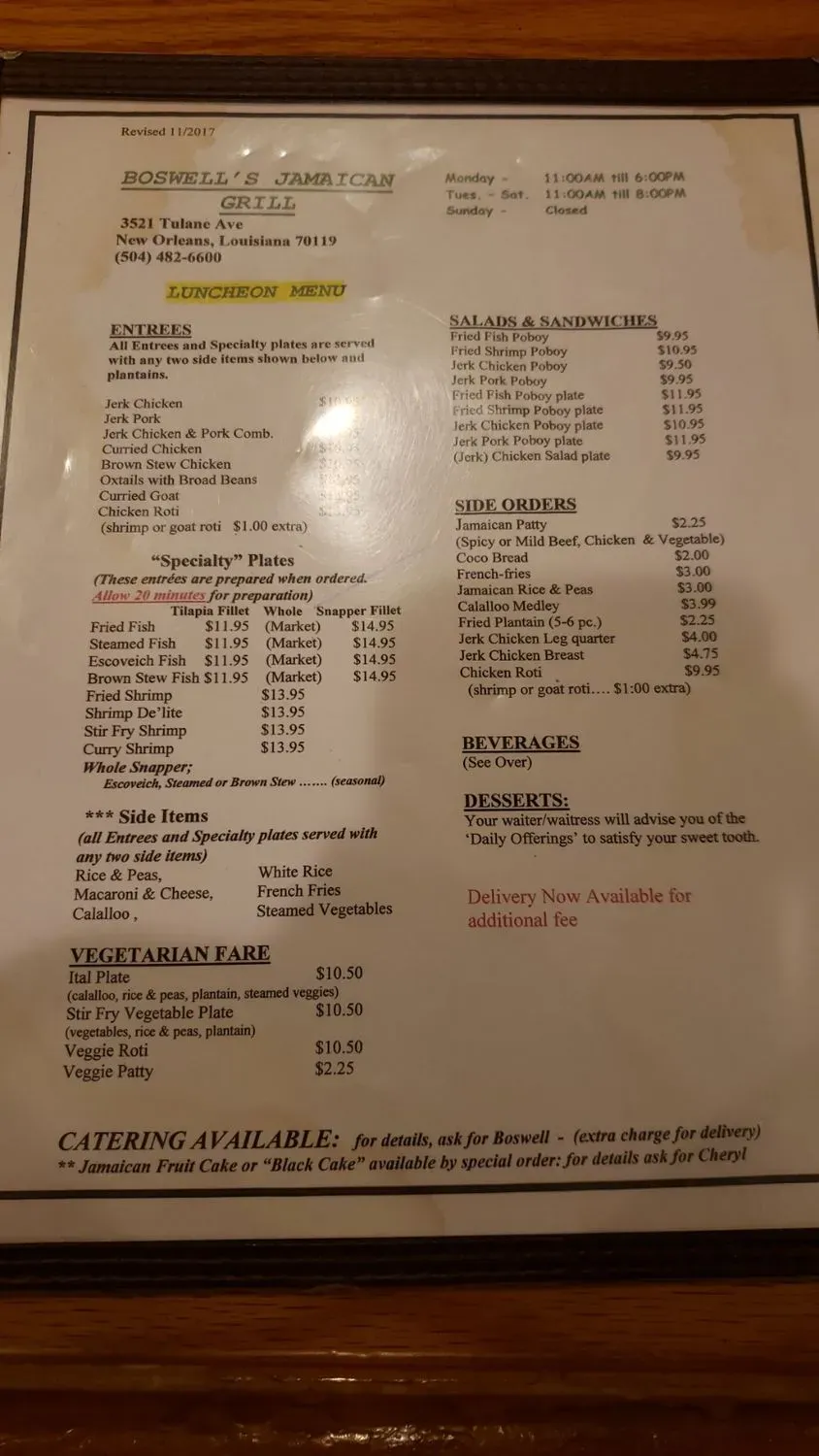 Menu 6