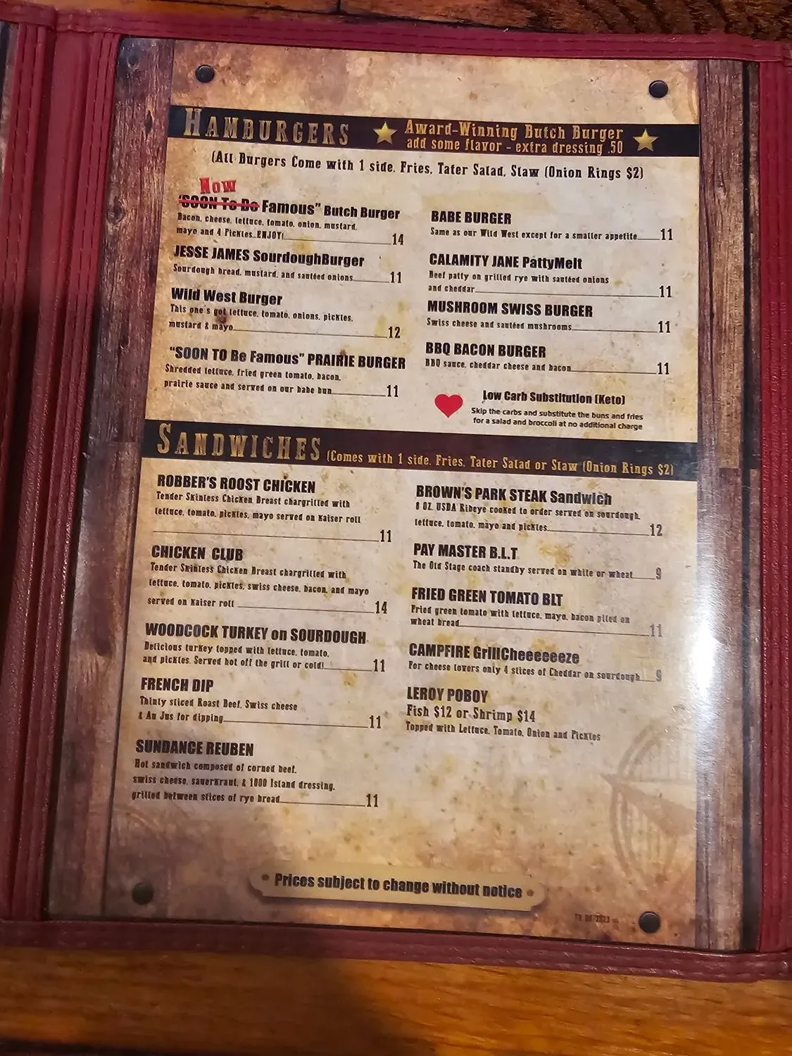 Menu 4