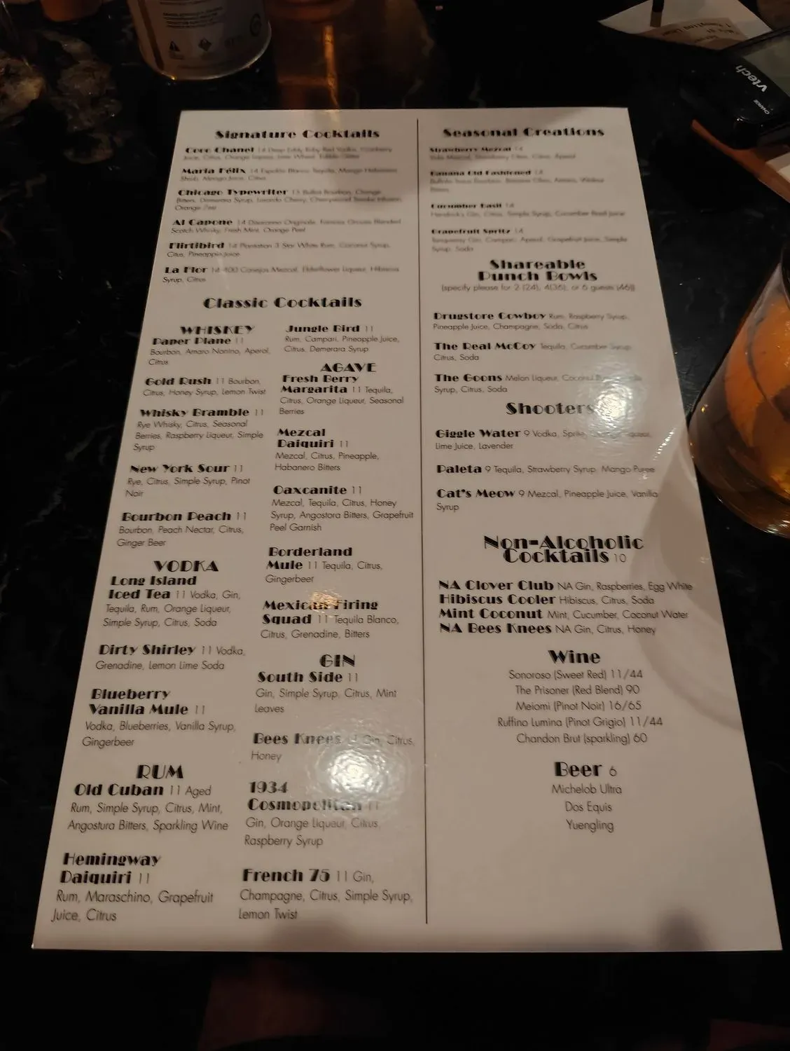 Menu 6