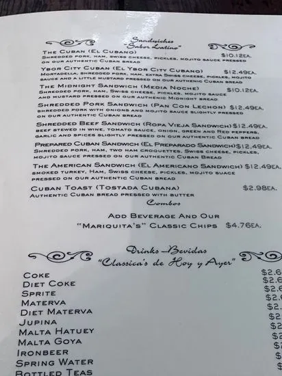 Menu 4