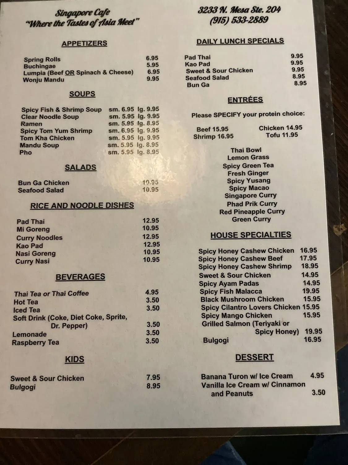 Menu 3