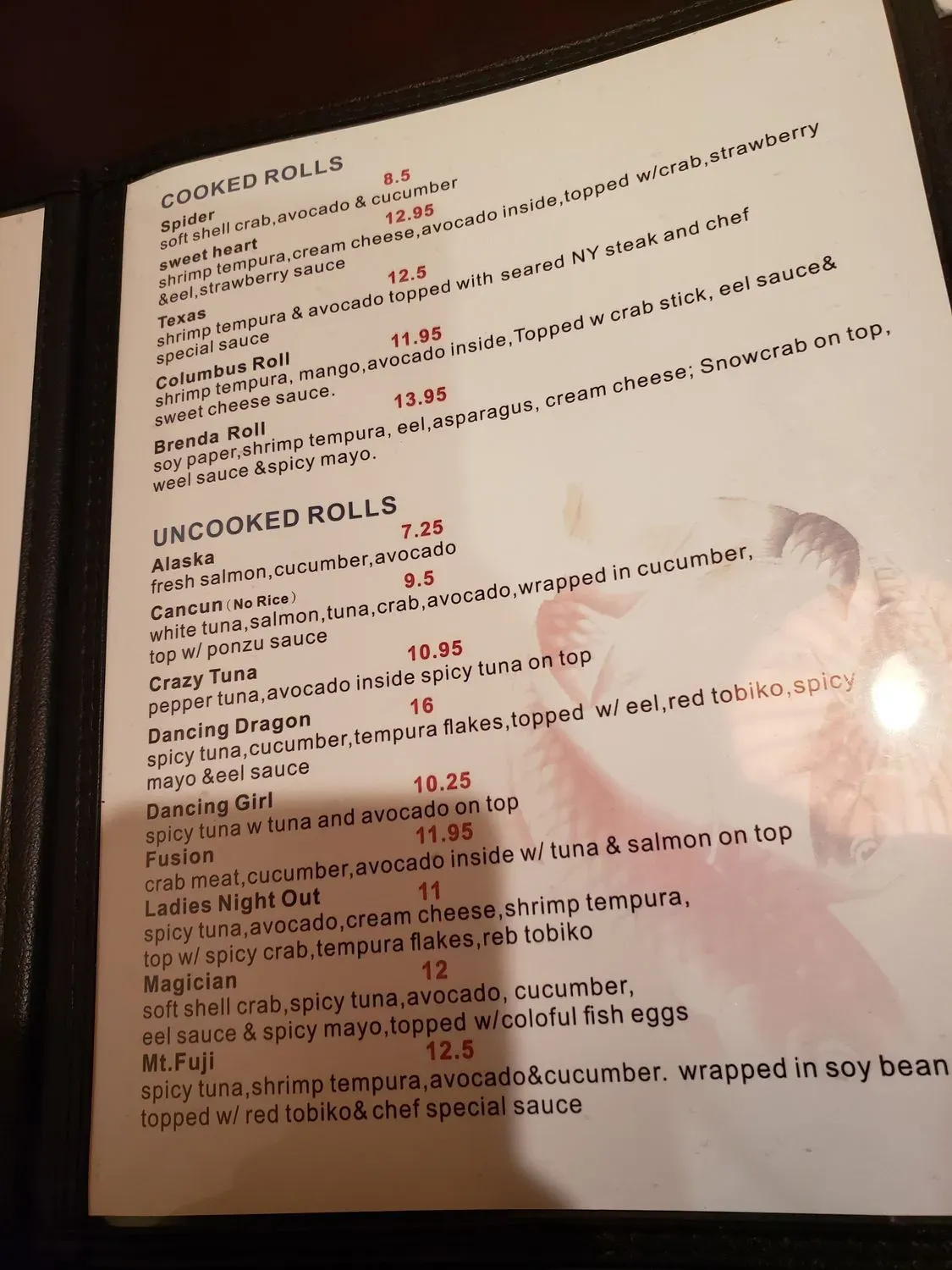 Menu 4