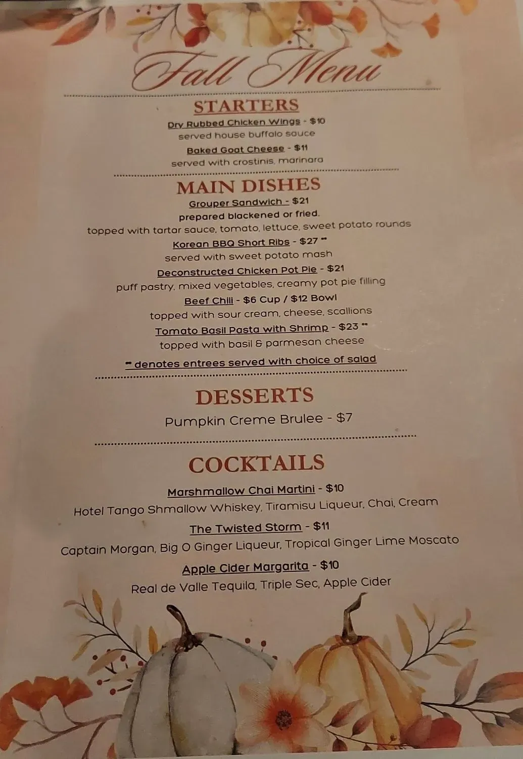 Menu 3