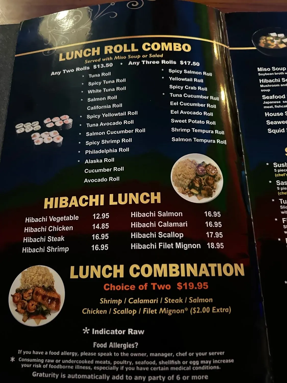 Menu 3