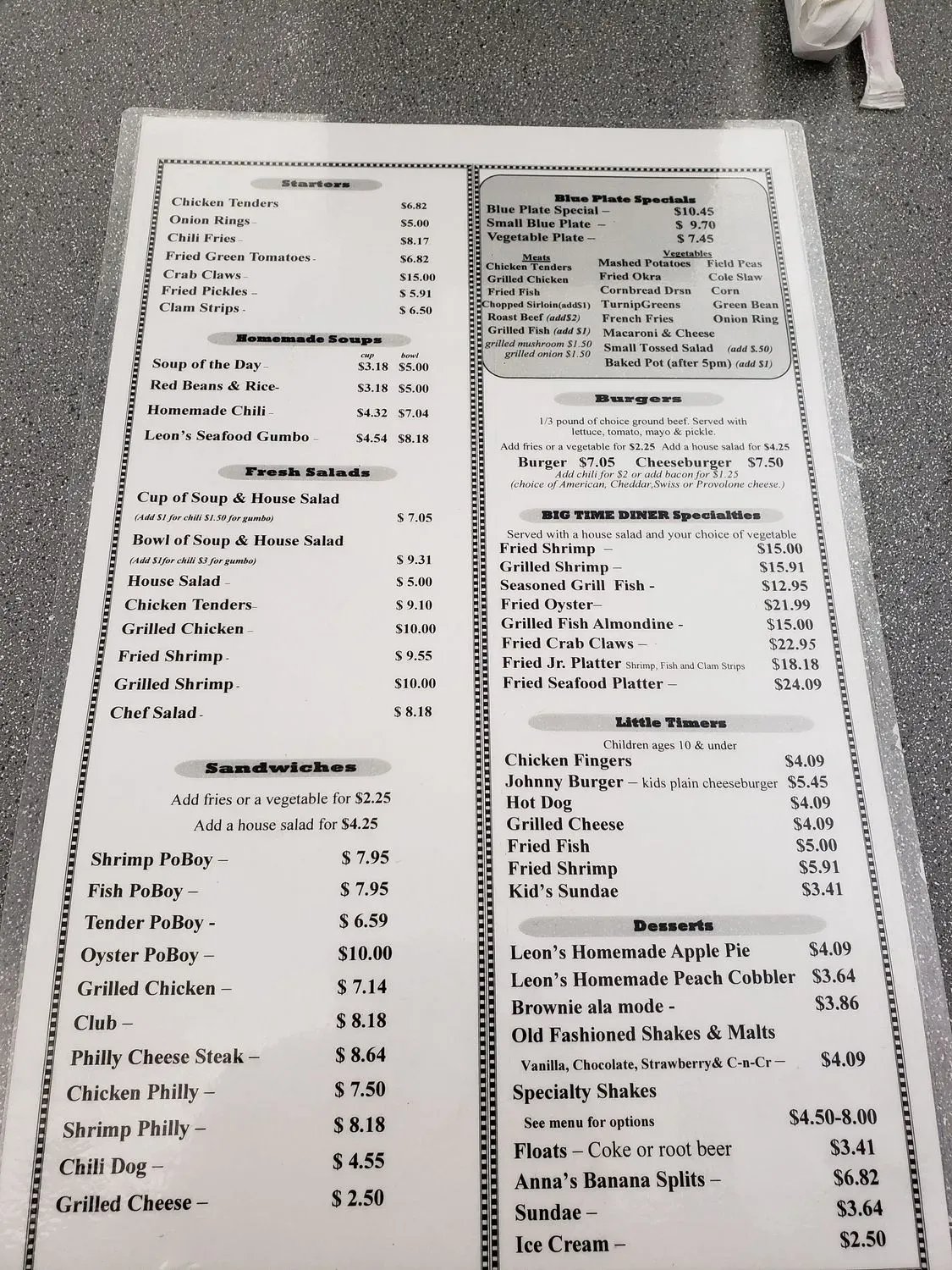 Menu 3