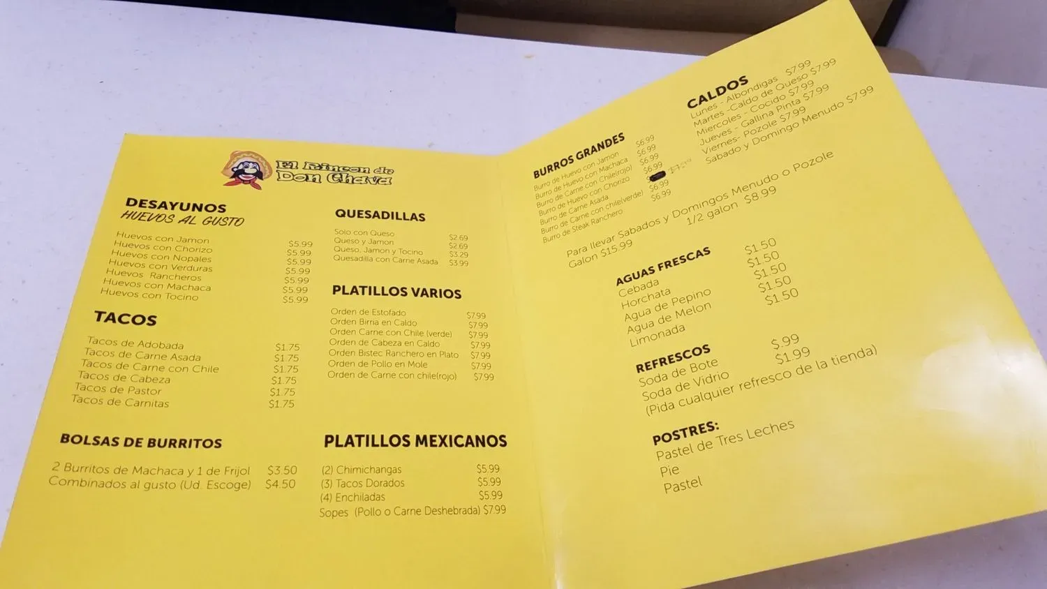 Menu 3