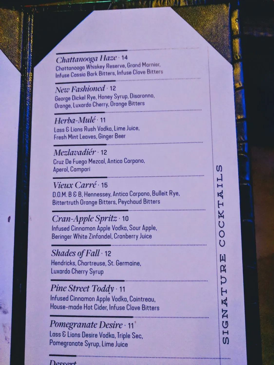 Menu 6