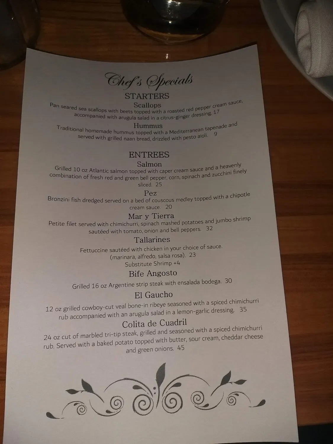 Menu 6