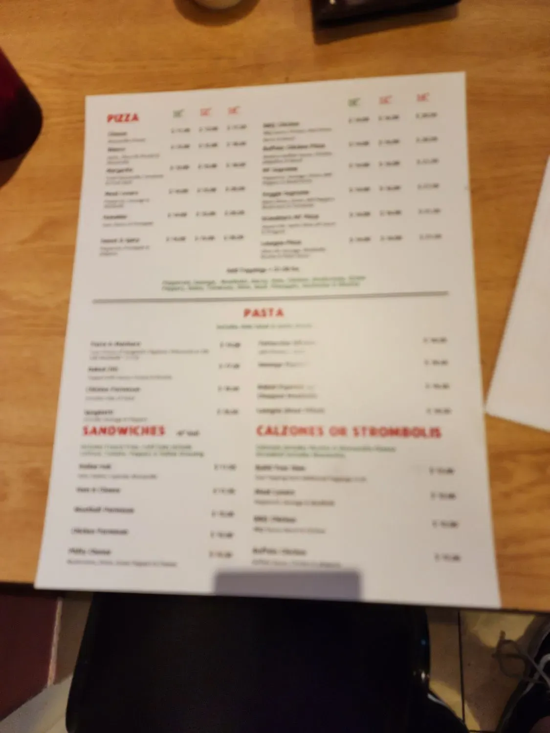 Menu 6