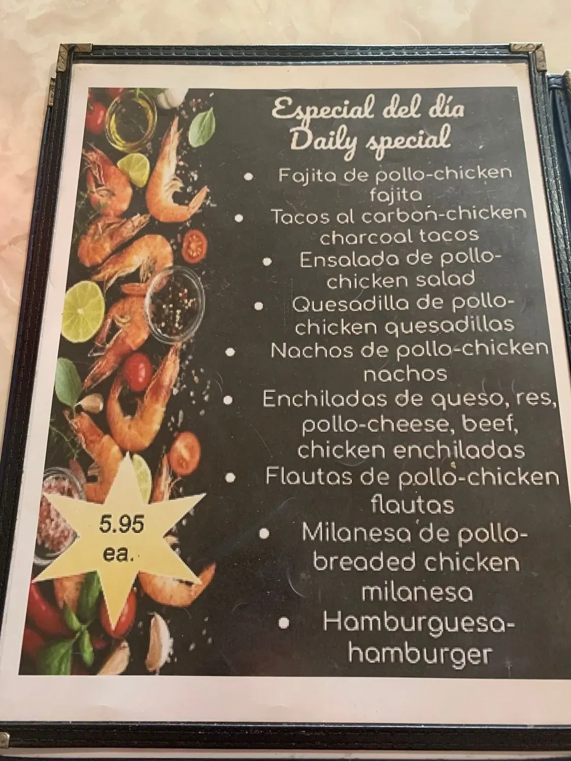 Menu 6