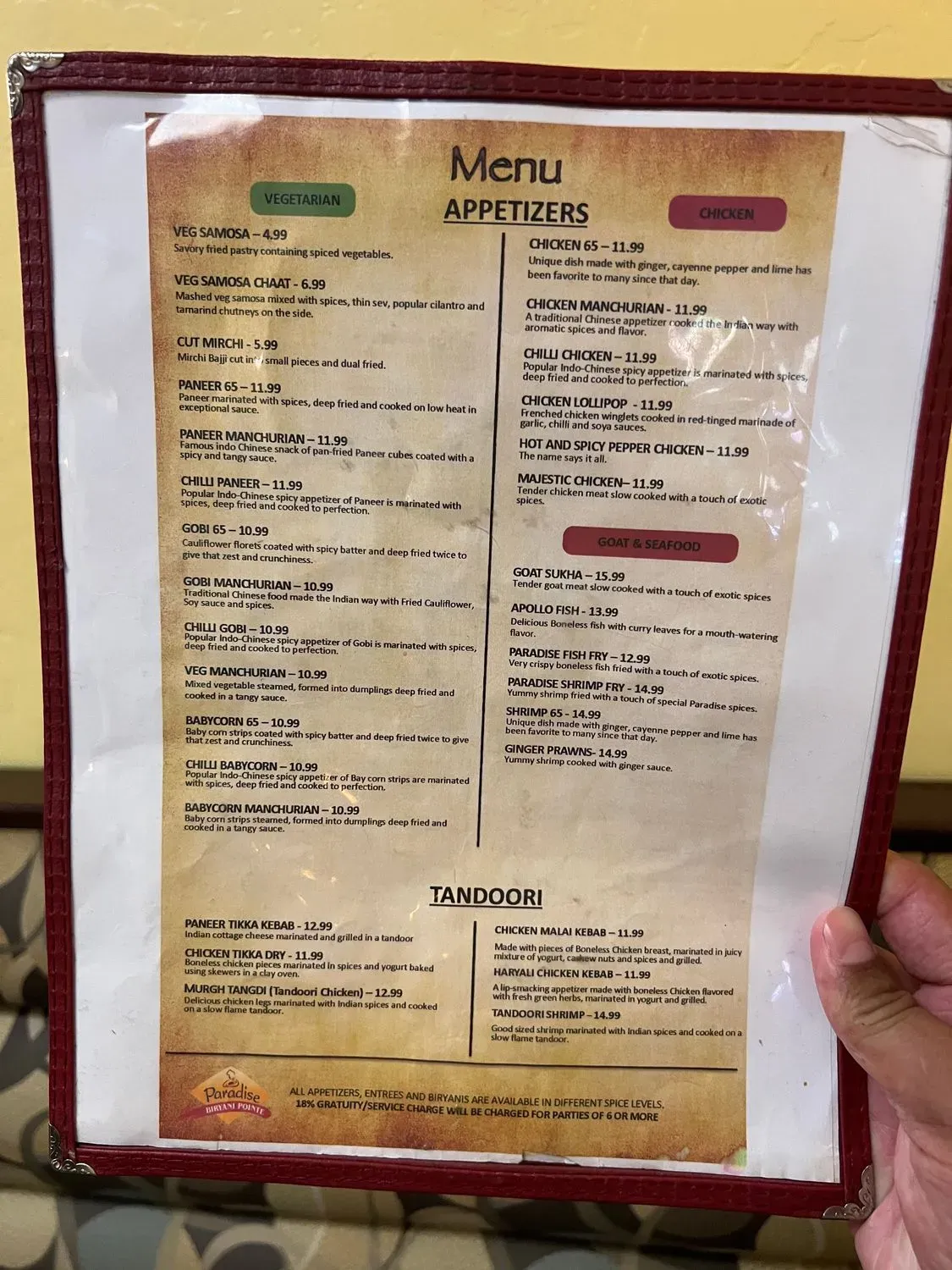 Menu 3