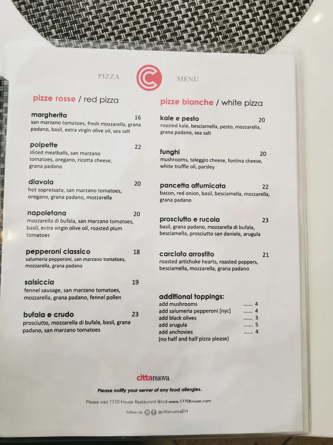 Menu 6