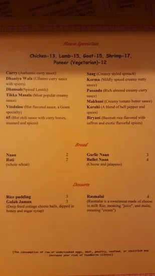 Menu 4