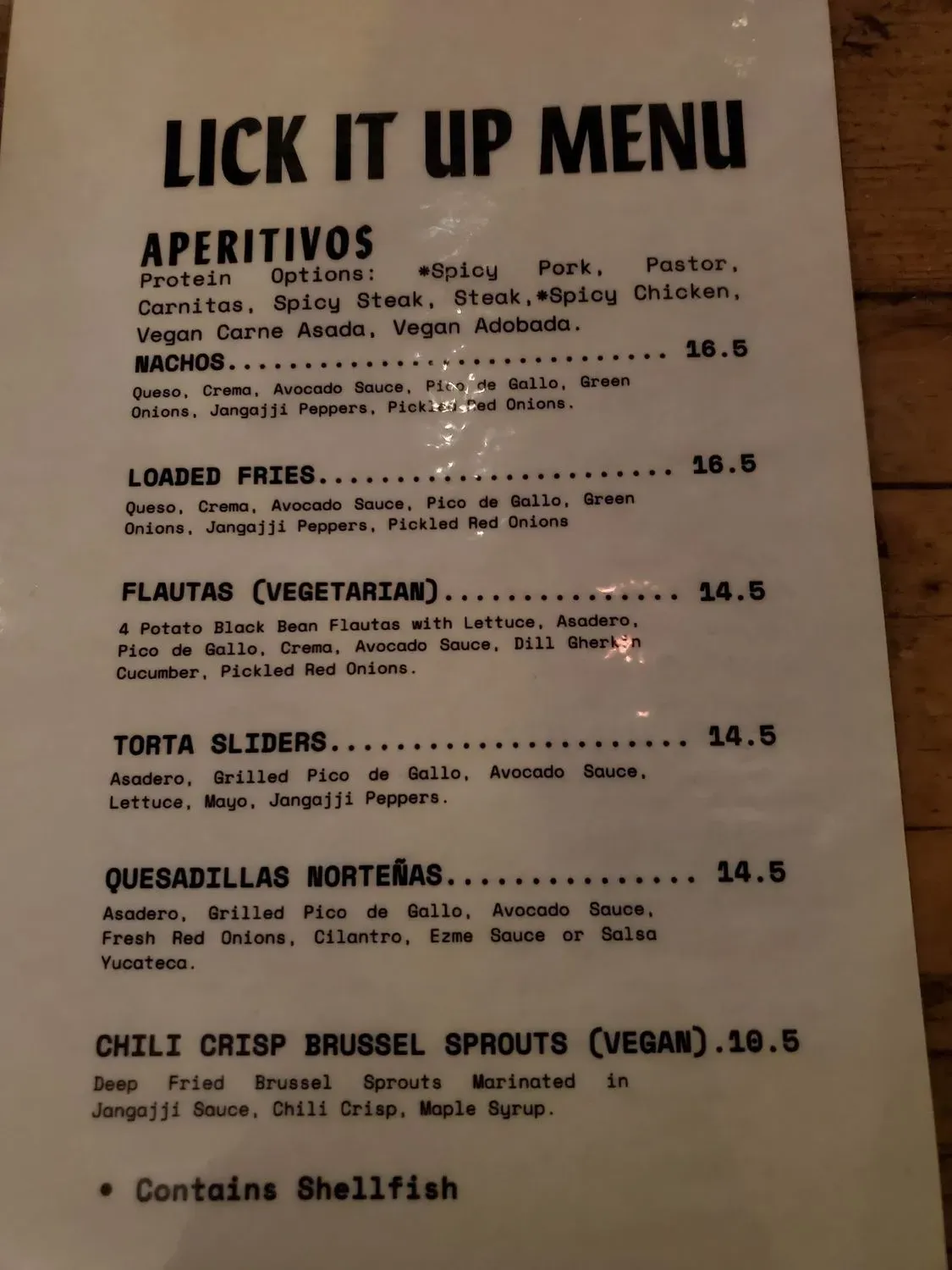 Menu 6