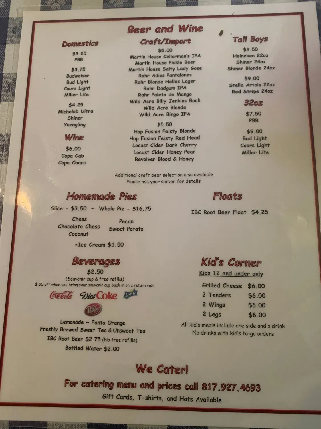 Menu 4