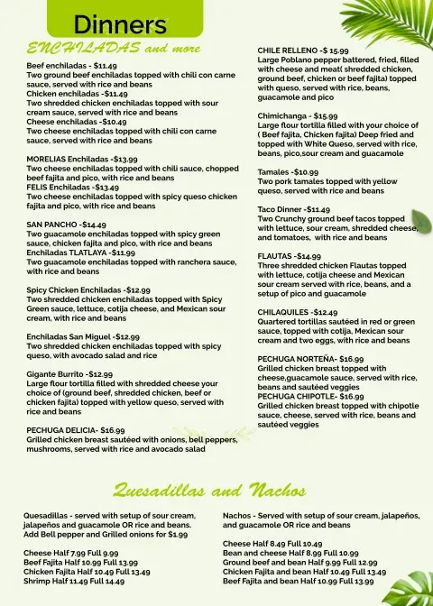 Menu 6