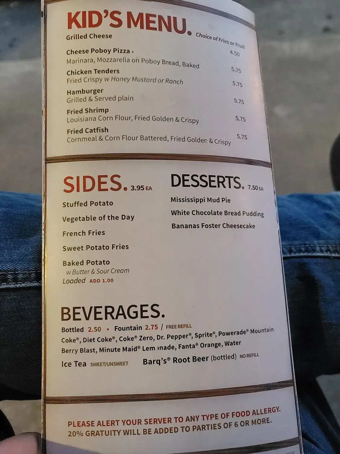 Menu 3