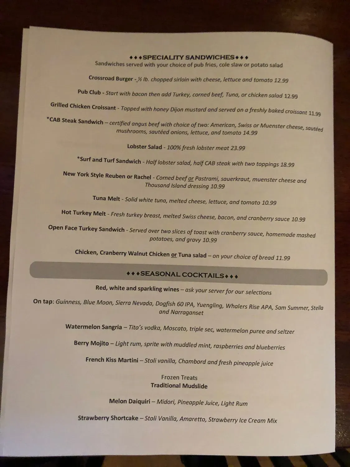 Menu 3