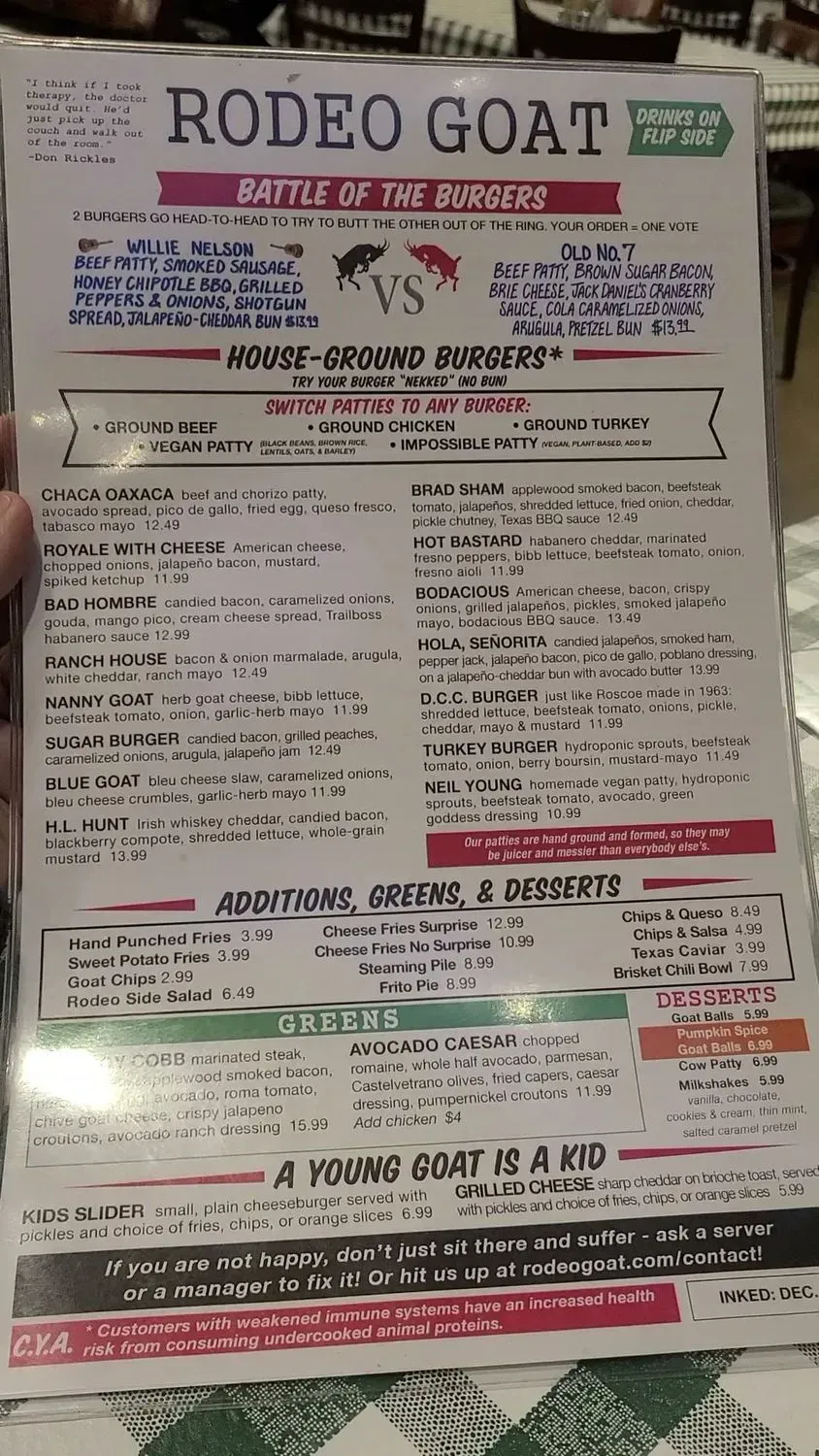 Menu 4