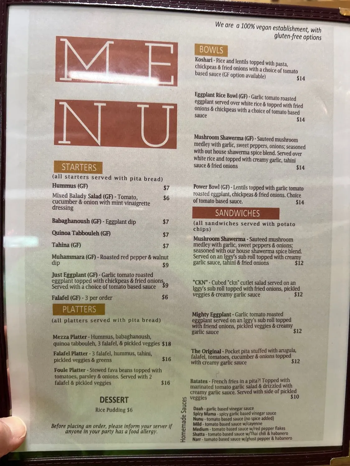 Menu 3