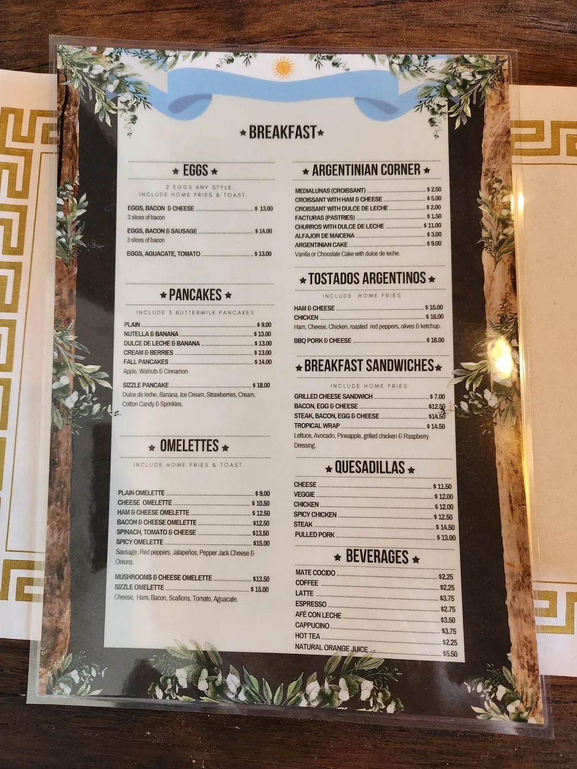 Menu 6