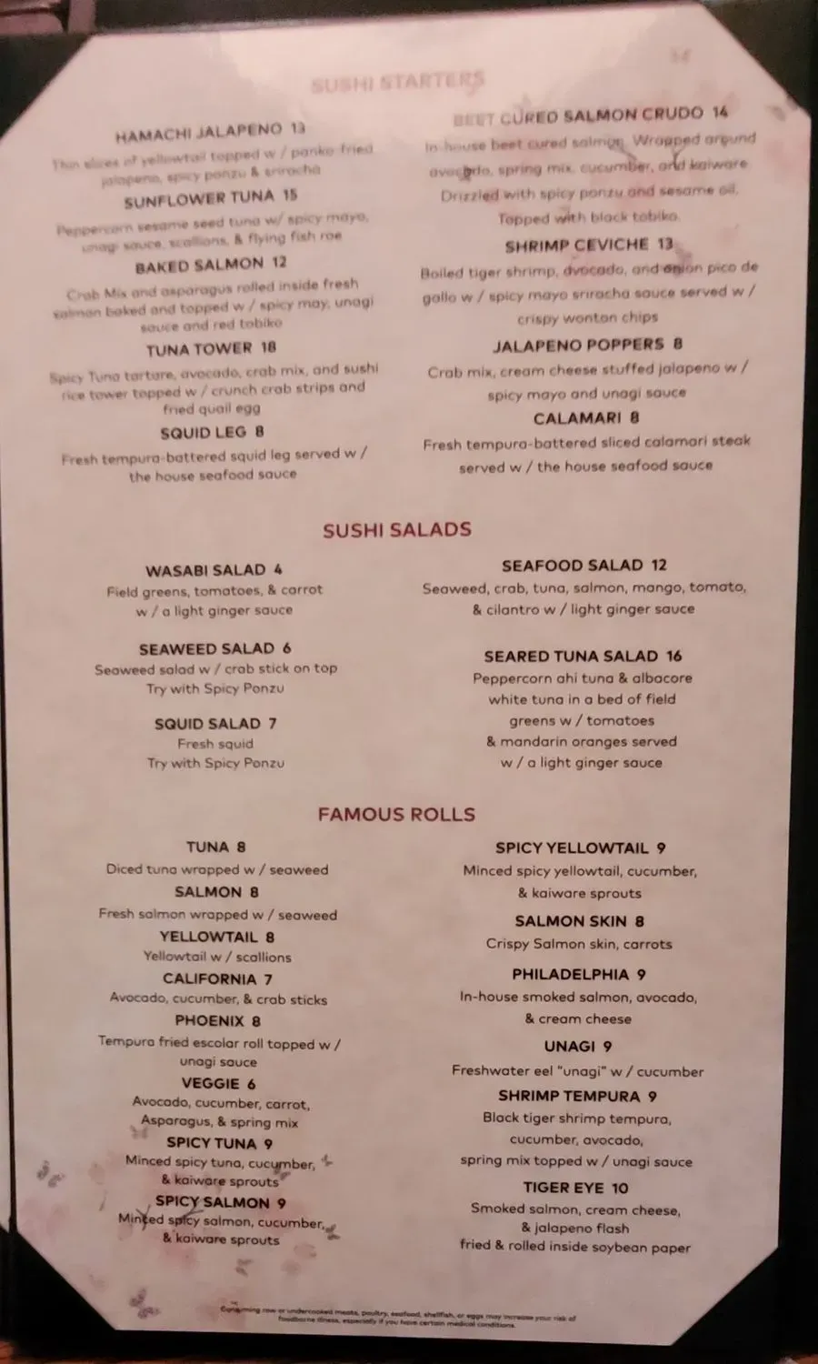 Menu 3